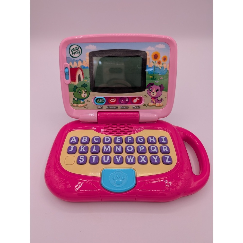 LeapFrog My Own Leaptop Pink Kids Learning Toy Laptop Scout &‎ Violet 2013